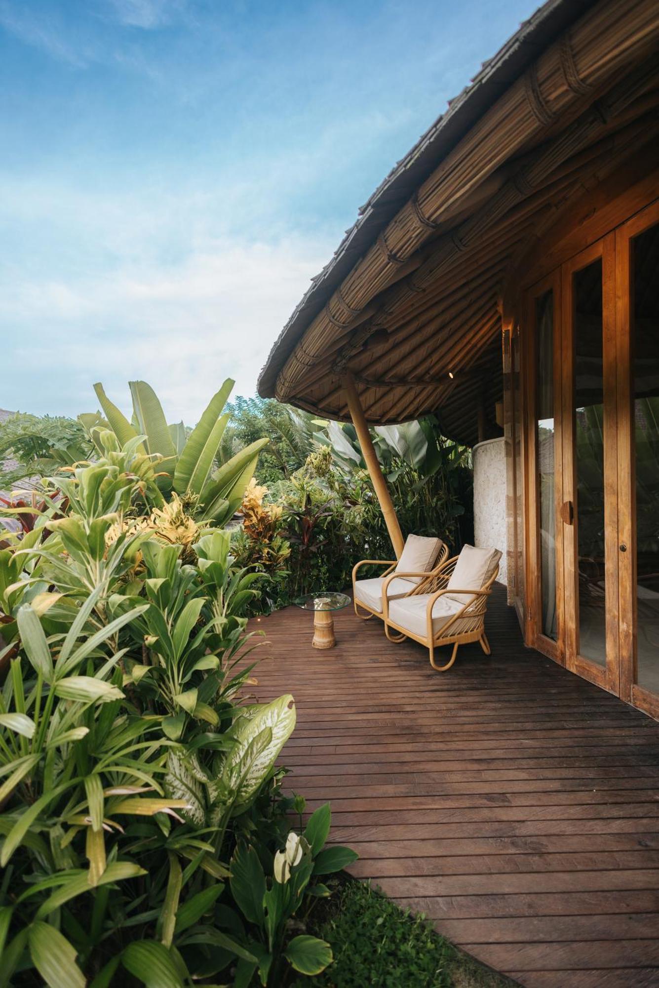 ホテル Solana Wellness Retreat ウブド エクステリア 写真